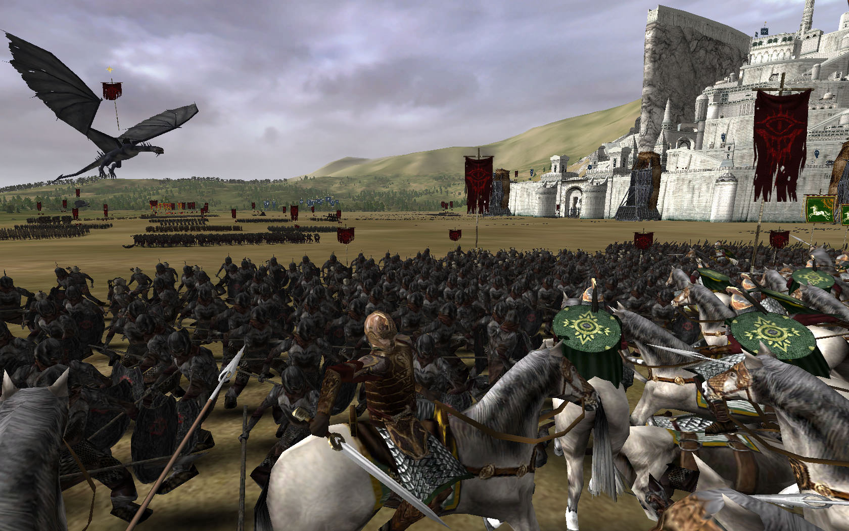 Minas Tirith battle